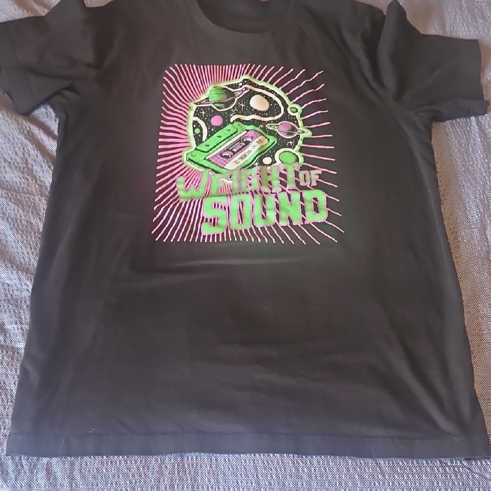 Black Graphic Kids T-Shirt